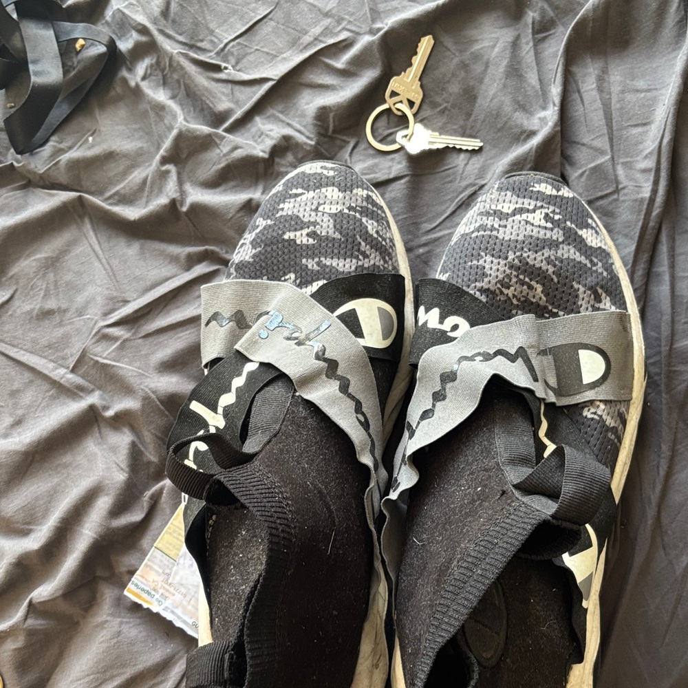 Champion Black and Gray Athletic Shoes